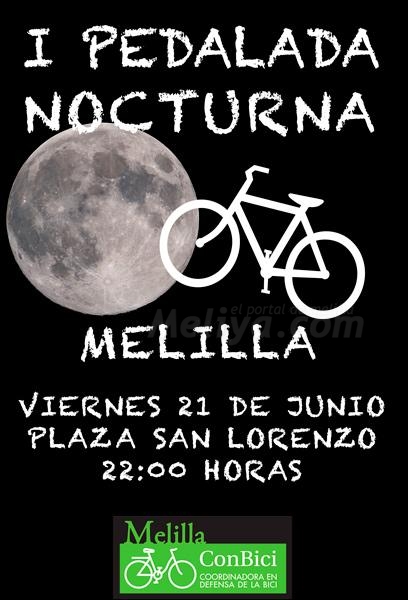 La noche del viernes es para pedalear a la luz de la luna