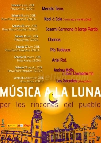 Cartel y fechas de las actuaciones