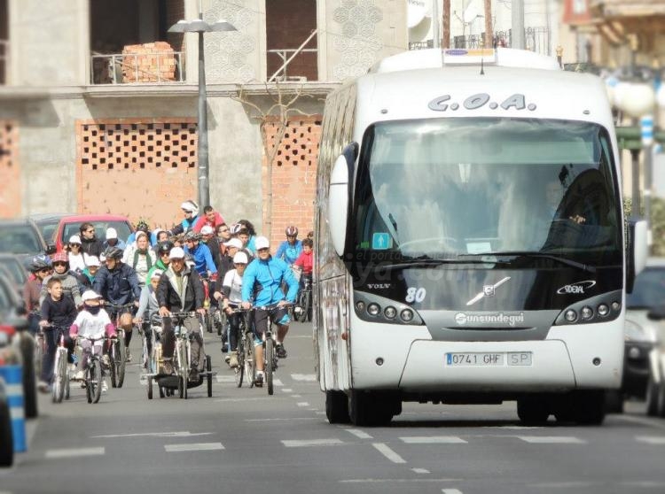 Pedalada: "bicicleta tiene nombre de mujer"
