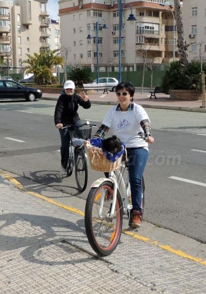 Pedalada: "bicicleta tiene nombre de mujer"