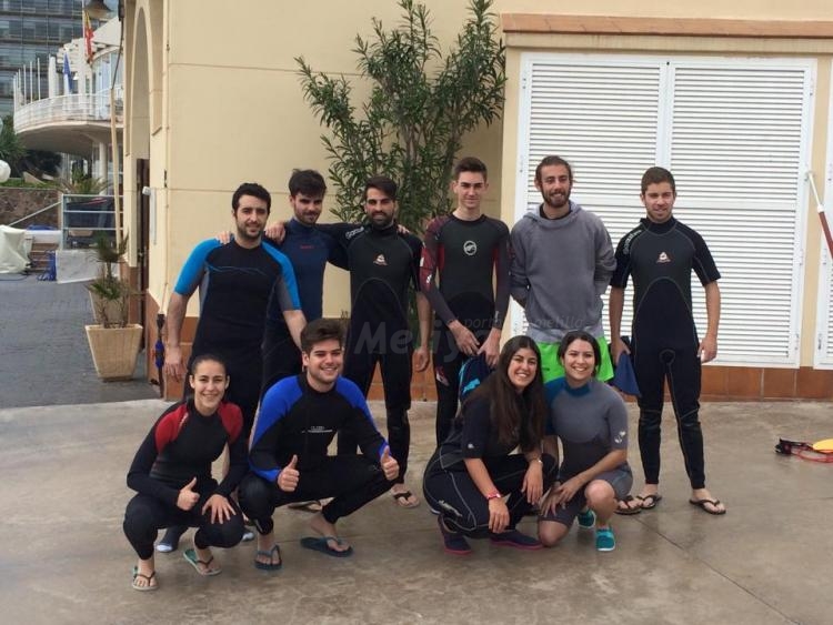 Finalizados los cursos de iniciación náutico-deportiva de la UGR y el Club Marítimo