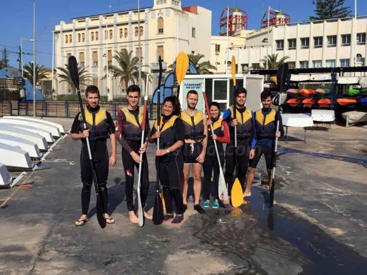 Finalizados los cursos de iniciación náutico-deportiva de la UGR y el Club Marítimo