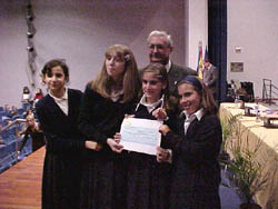Entregados los premios a los ganadores del concurso sobre la Constitución Española realizado entre los colegios melillenses