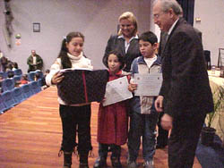 Entregados los premios a los ganadores del concurso sobre la Constitución Española realizado entre los colegios melillenses