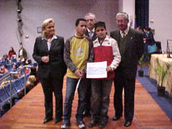 Entregados los premios a los ganadores del concurso sobre la Constitución Española realizado entre los colegios melillenses