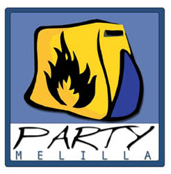 Party Melilla 2003 evento informático en la UNED el 31 de octubre