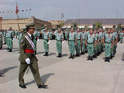 La Legión celebra su 83 Aniversario con un acto militar presidido por el comandante general de Melilla
