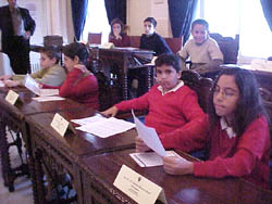La Asamblea de Melilla celebra su tercer Pleno Infantil en el Día Universal del Niño