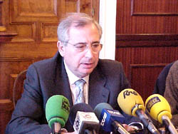 El presidente de la Ciudad asegura que a efectos estadísticos "no debemos salir del Objetivo 1"