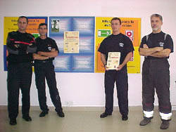 Cuatro bomberos de Melilla han participado en el Foro Euromediterráneo sobre la prevención de riesgos y catástrofes