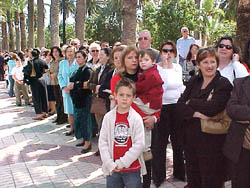 Comienza la Semana Santa de Melilla con la salida de la Pollinica