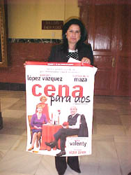 Ya se encuentran a la venta las entradas para presenciar la obra de teatro "Cena para dos" de José L. López Vázquez