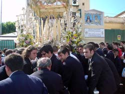 Una gran granizada puso fin al Encuentro del Domingo de Resurrección