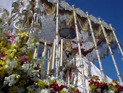 Una gran granizada puso fin al Encuentro del Domingo de Resurrección