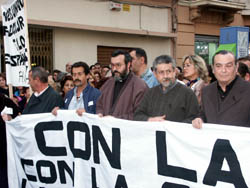 Melilla se une al dolor de Madrid con una manifestación sin precedentes