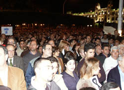 Melilla se une al dolor de Madrid con una manifestación sin precedentes