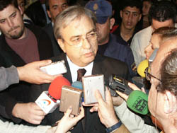 Los representantes melillenses unidos en la condena