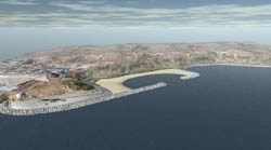 Presentado el proyecto de la nueva playa de Horcas Coloradas