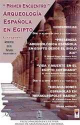 Mañana comienza el encuentro de egiptólogos que se celebrará en Melilla durante dos días