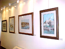 Inaugurada la exposición homenaje de la obra de Mateo Bazataquí