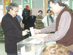Melilla vive una jornada electoral con total normalidad y tranquilidad