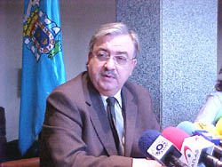 Esteban anuncia un nuevo descenso de los índices de delincuencia