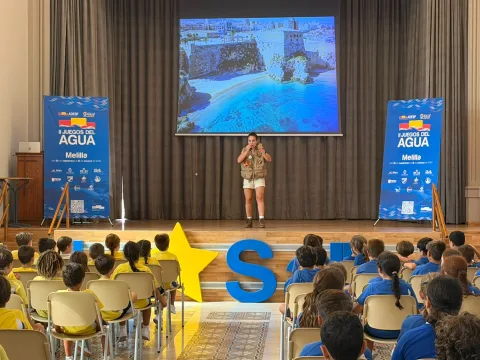 Imagen de la noticia: Los colegios de Melilla reciben una campaña educativa sobre los Juegos del Agua