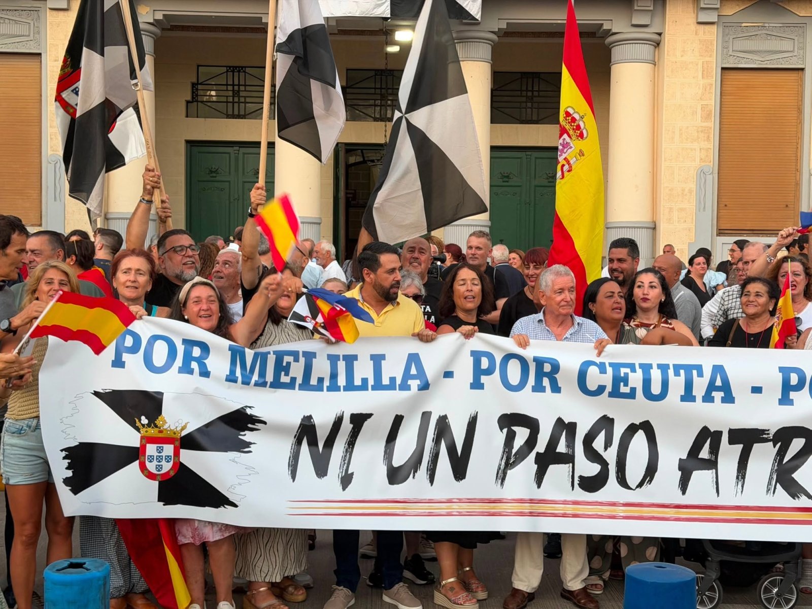 Imagen de la noticia: Somos Melilla convoca una concentración de apoyo a Ceuta el 2 de septiembre