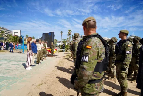 Imagen de la noticia: Melilla celebra sus 529 años de españolidad con una exhibición militar en Los Cárabos