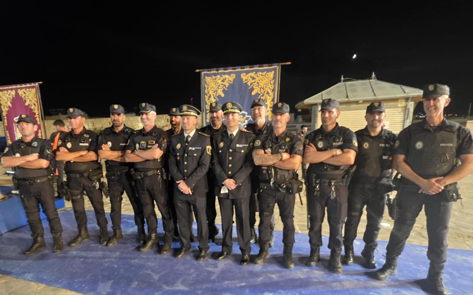 Imagen de la noticia: La Policía Local participó en el acto institucional del Día de Melilla