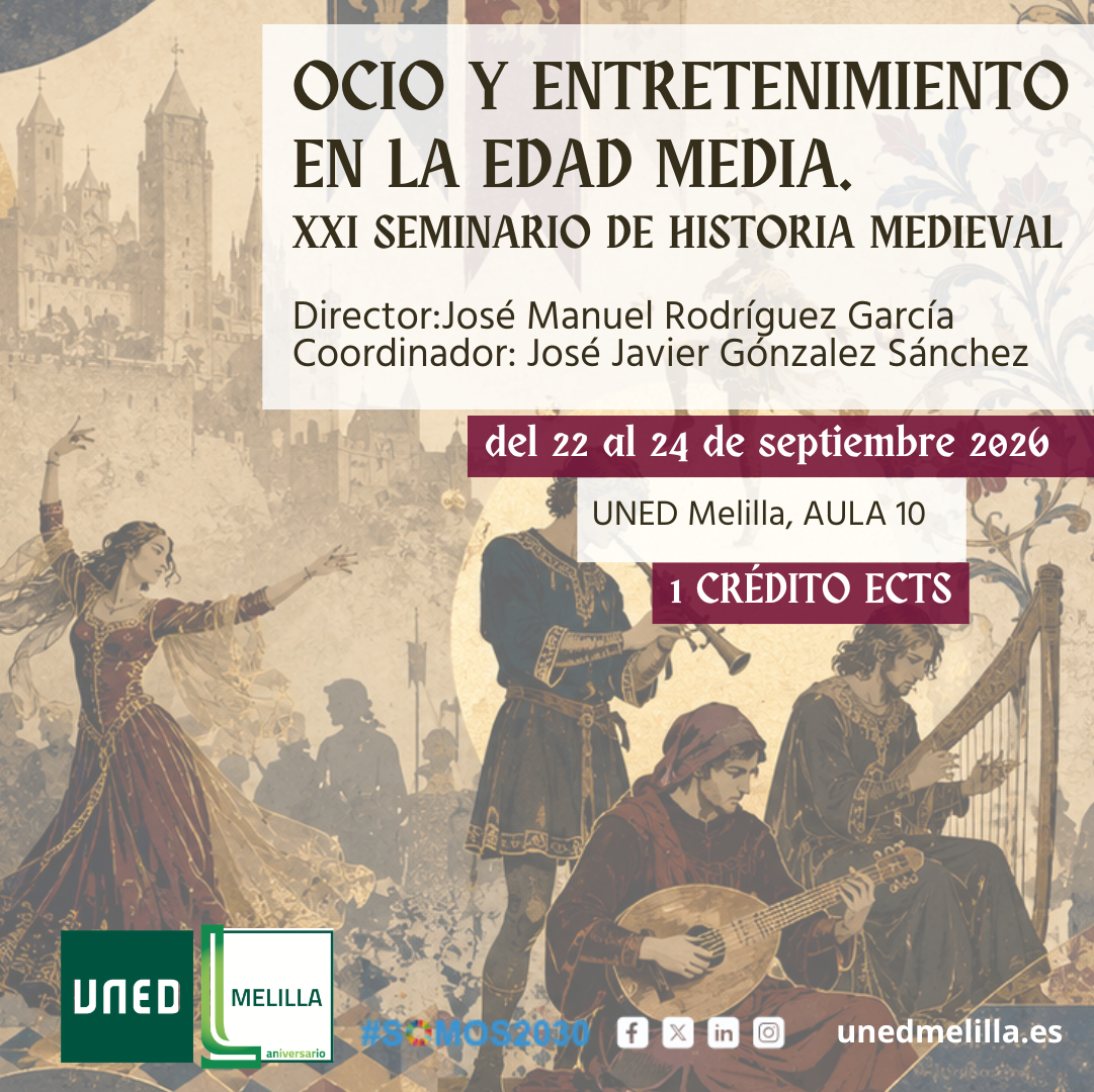 Imagen de la noticia: La UNED Melilla celebra un seminario sobre ocio y juegos en la Edad Media