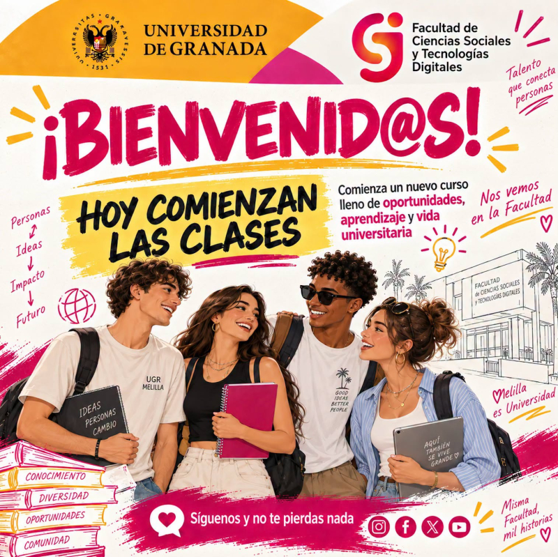 Imagen de la noticia: La UGR celebra en Melilla la apertura del curso 2026/2027 el 29 de septiembre