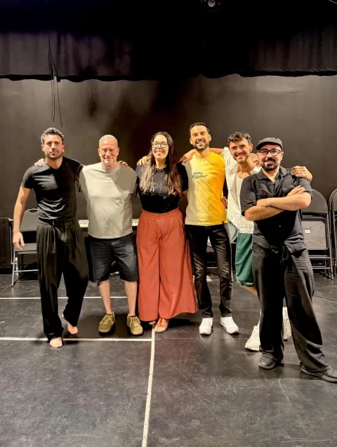 Imagen de la noticia: Miguel Poveda debuta como actor en una obra escrita y dirigida por la melillense Ceres Machado