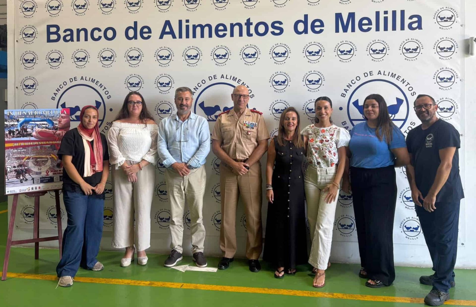Imagen de la noticia: El Desafío-Melilla pide alimentos para el Banco de Alimentos al recoger dorsales