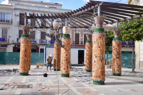 Imagen de la noticia: Comienzan las obras de reforma de la plaza Menéndez Pelayo