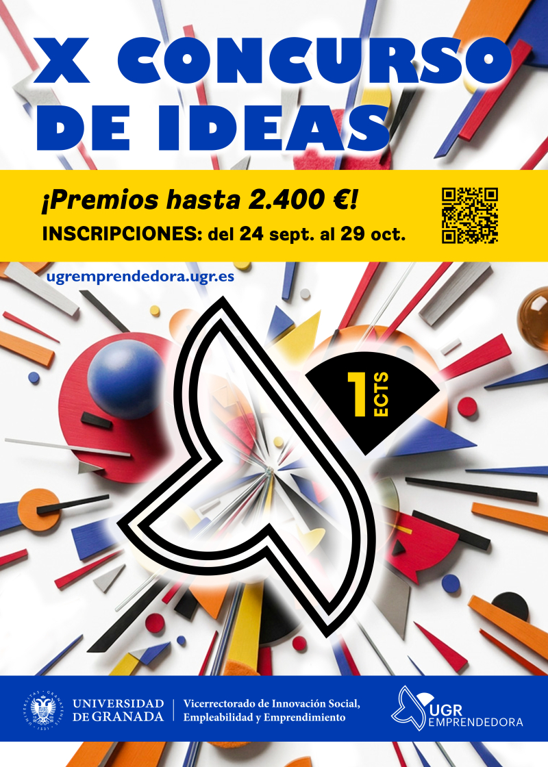 Imagen de la noticia: La UGR abre la X edición del Concurso de Ideas de UGR Emprendedora