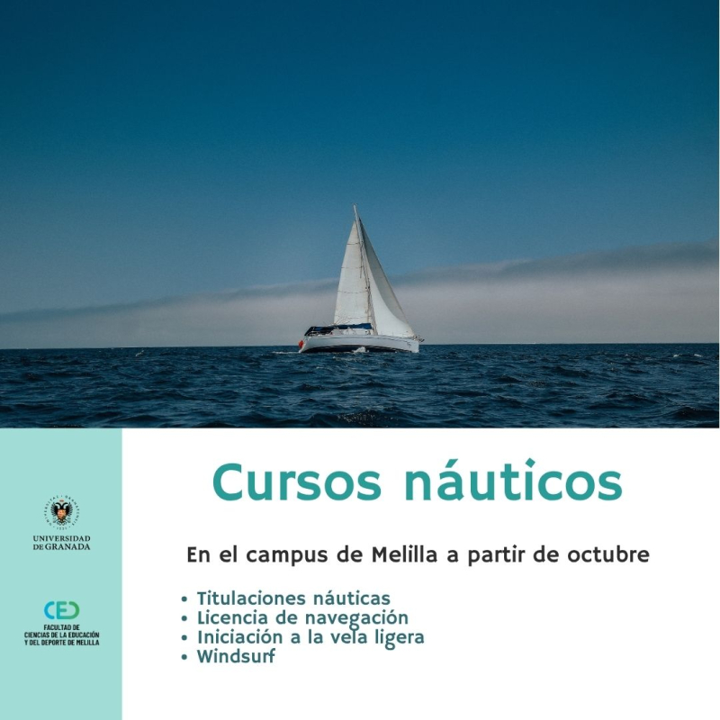 Imagen de la noticia: La UGR ofrece en Melilla cursos náuticos para sacar el título de patrón