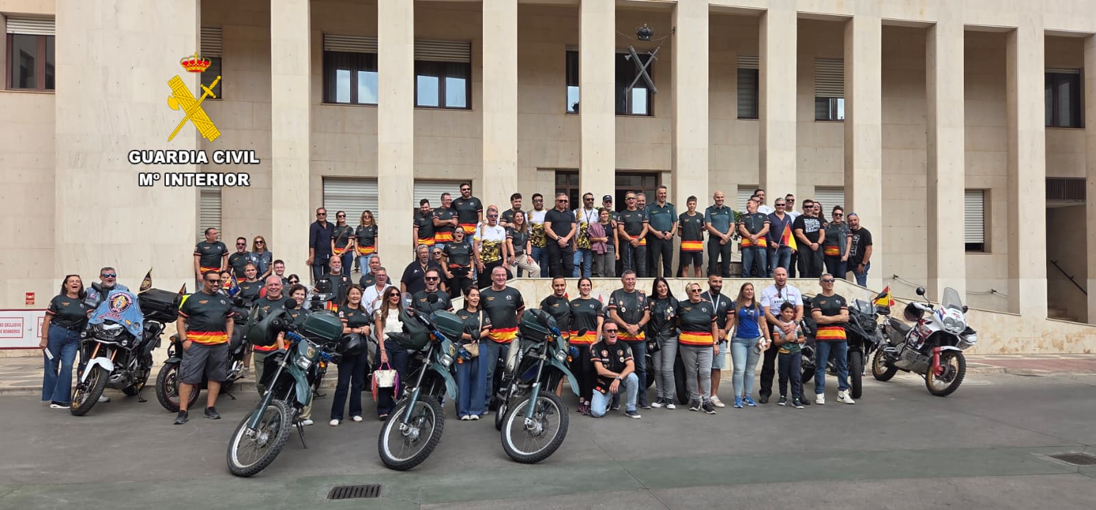 Imagen de la noticia: La Guardia Civil de Melilla celebra su primera jornada motera solidaria
