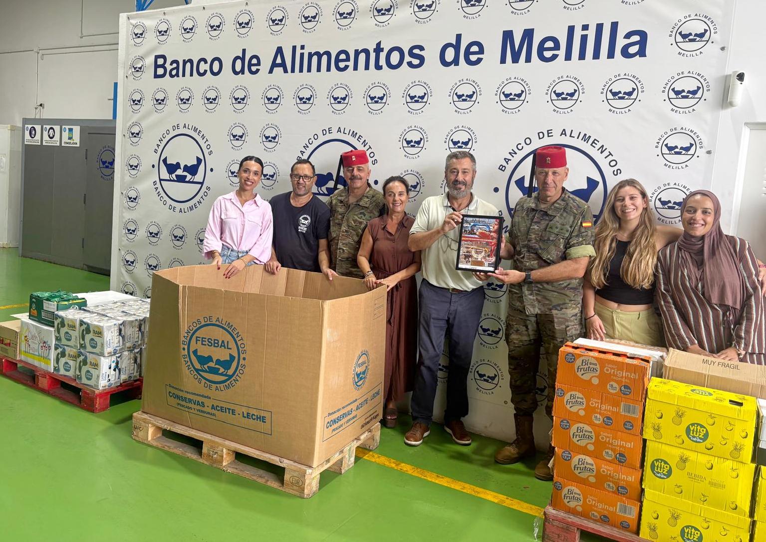 Imagen de la noticia: El IX Desafío-Melilla recauda una tonelada de alimentos para familias necesitadas