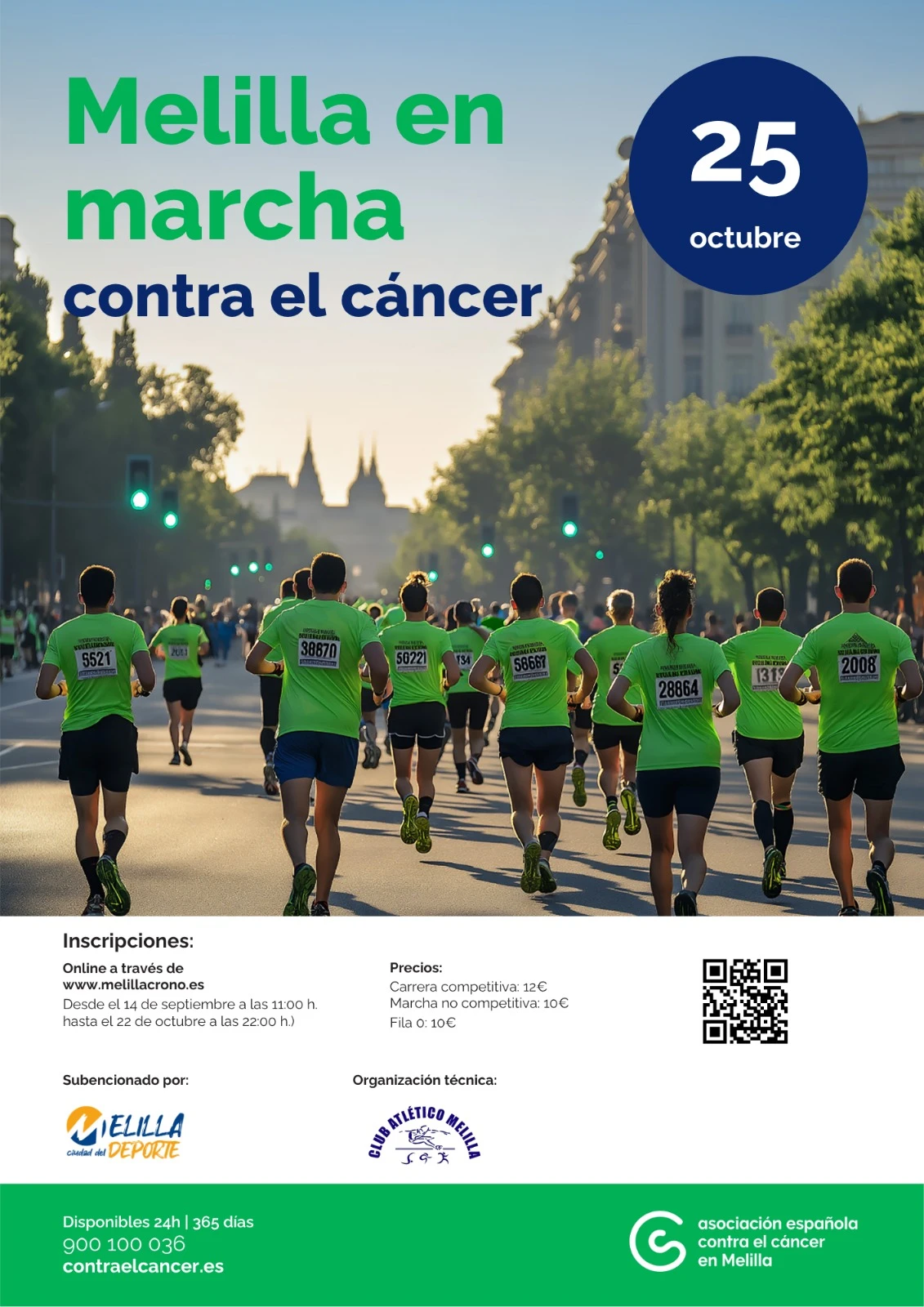 Imagen de la noticia: El Real Club Marítimo se suma como colaborador de la Carrera contra el Cáncer