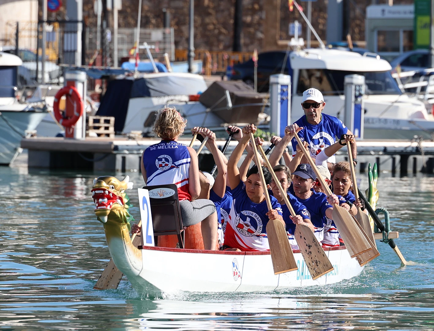 Imagen de la noticia: El Barco Dragón del RCMM compite en octubre en Asturias, Melilla y Sevilla