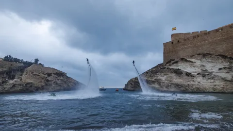 Imagen de la noticia: Melilla inaugura los II Juegos del Agua con un desfile y una ceremonia en el mar