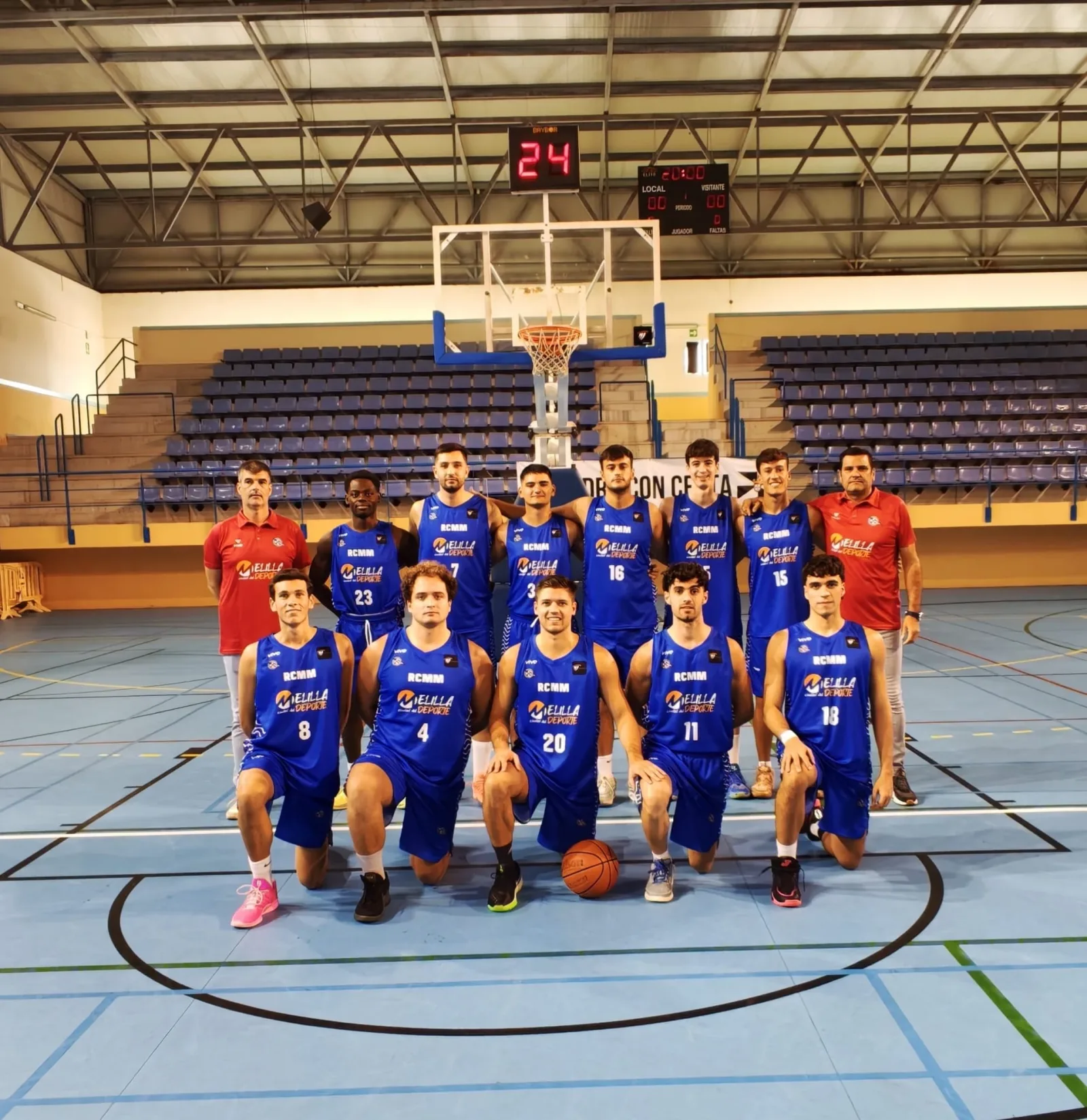Imagen de la noticia: El Marítimo de Melilla gana 74-75 en Adra en su debut en categoría nacional