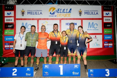 Imagen de la noticia: Rostrogordo acogió la segunda Nocturna Extreme BTT Melilla Ciudad del Deporte