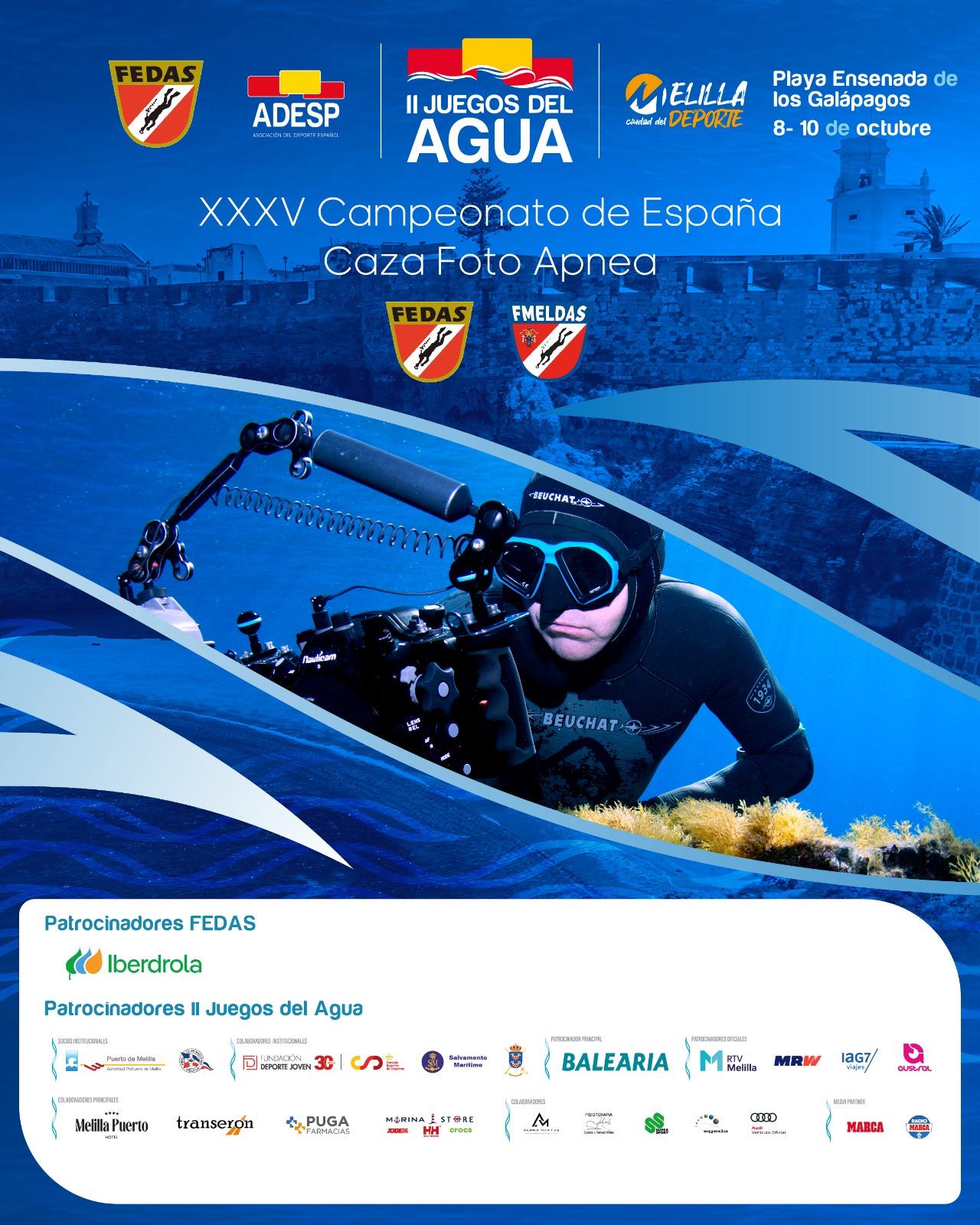 Imagen de la noticia: Melilla acoge el XXXV Campeonato de España de CazaFoto en Apnea