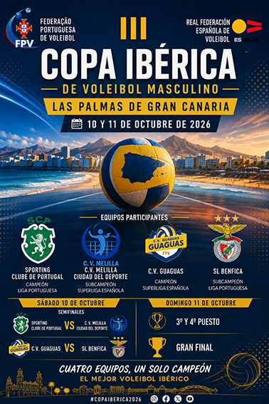 Imagen de la noticia: El CV Melilla Ciudad del Deporte debuta este sábado en la Copa Ibérica ante el Sporting de Lisboa