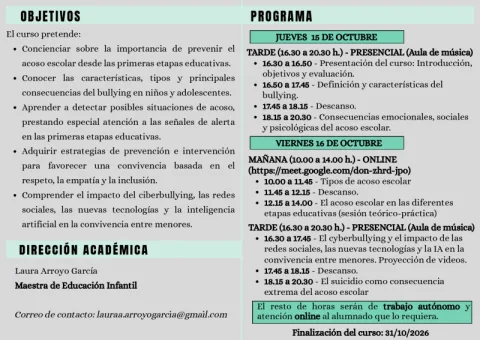 Imagen de la noticia: Jornadas en Melilla sobre prevención del acoso escolar desde Infantil