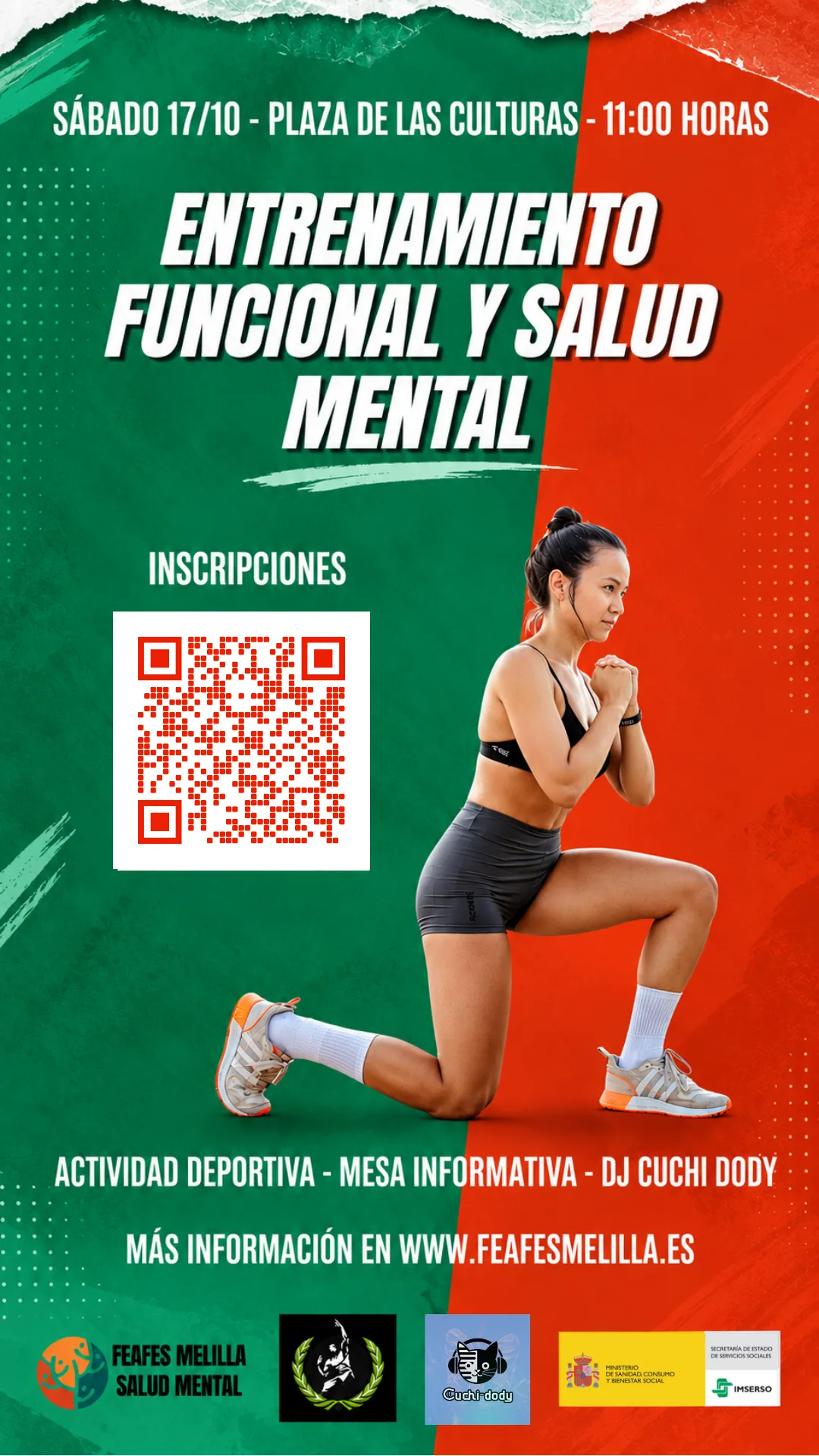 Imagen de la noticia: FEAFES Melilla invita a una sesión de entrenamiento funcional por la salud mental