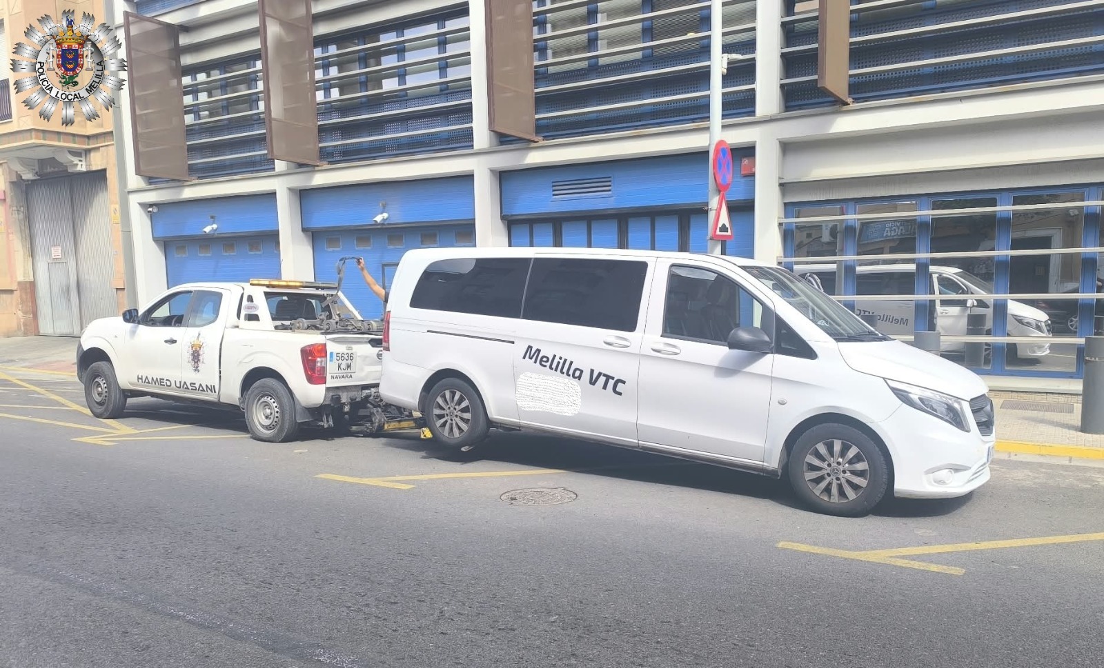 Imagen de la noticia: La Policía Local interviene un VTC por carecer de licencia para trabajar