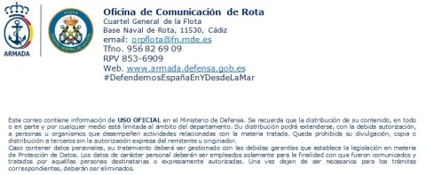 Imagen de la noticia: El patrullero Tagomago concluye su vigilancia en aguas de Melilla